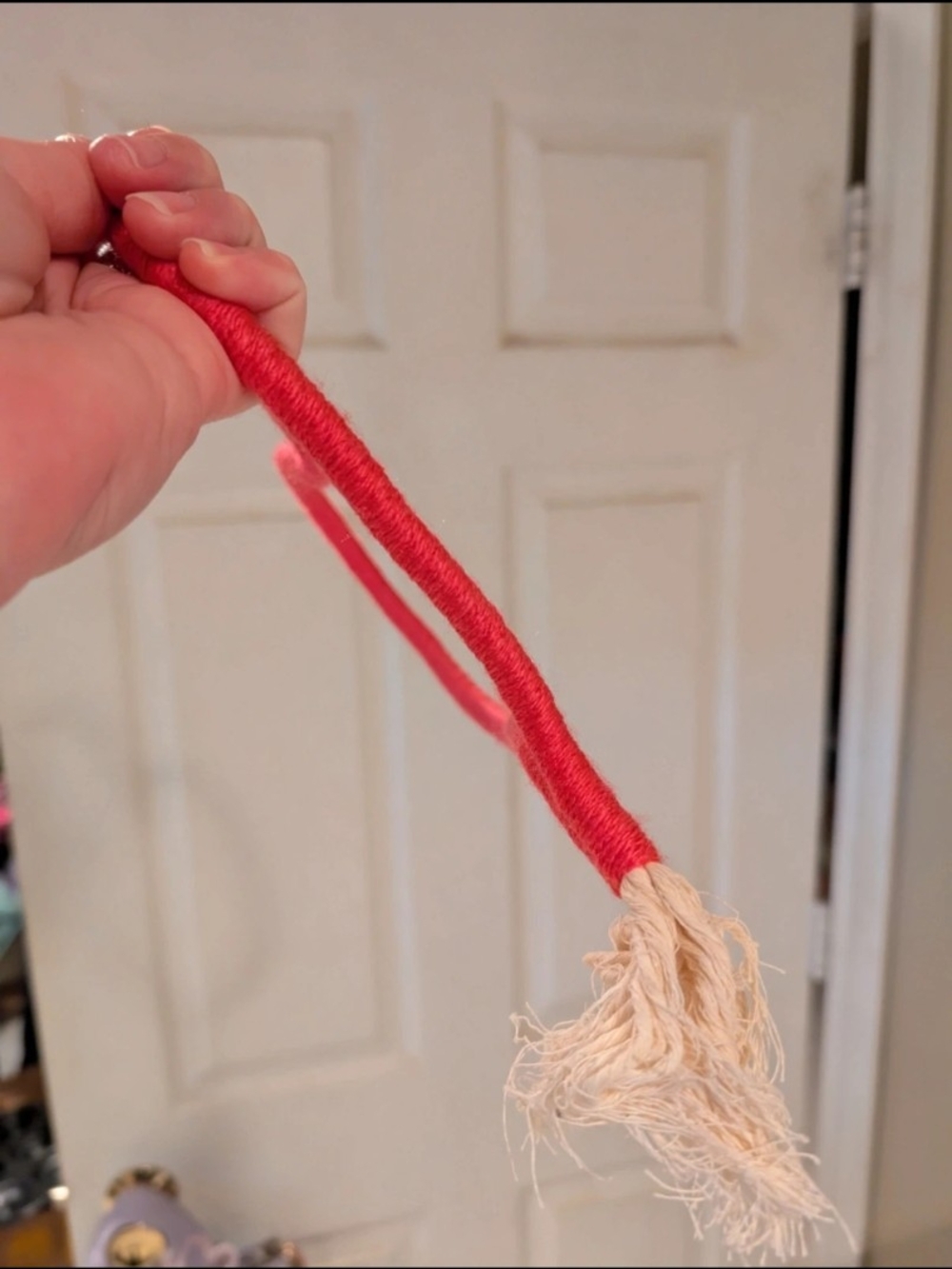 Pink Heart-Shaped Rope Decor - Picture 6 of 11